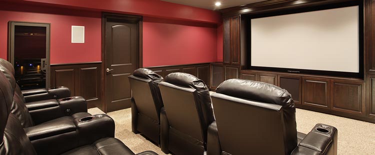 Rolling Meadows, IL Media Room Remodeling
